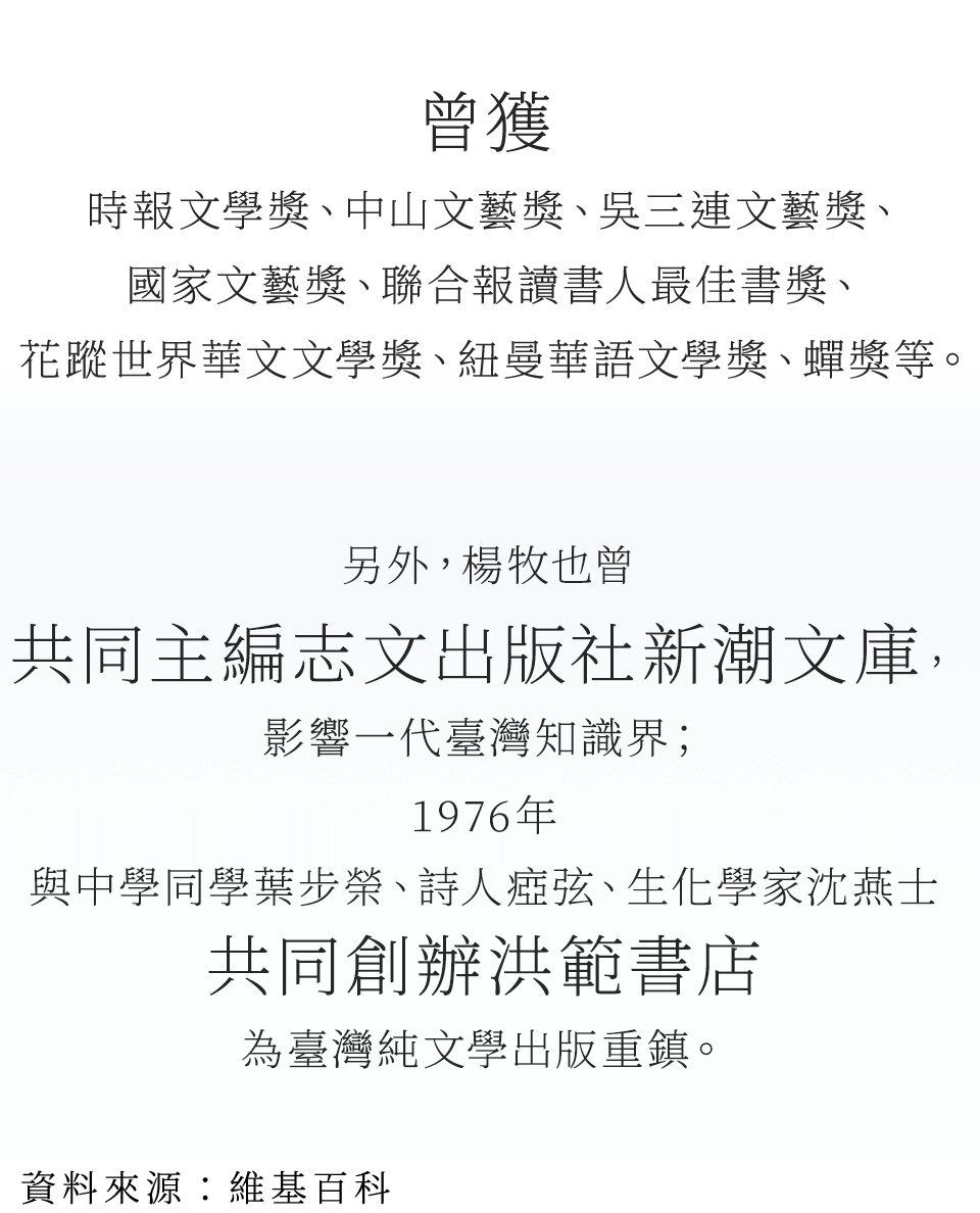 懷念楊牧